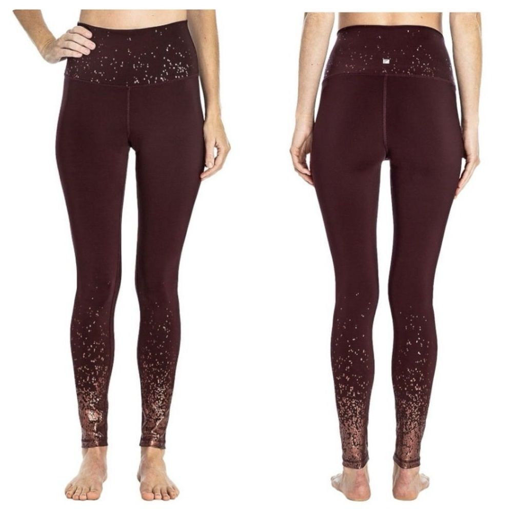 NWOT Z By Zobha Shine Leggings